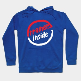 Trainer inside-90s trainer cartoon parody Hoodie